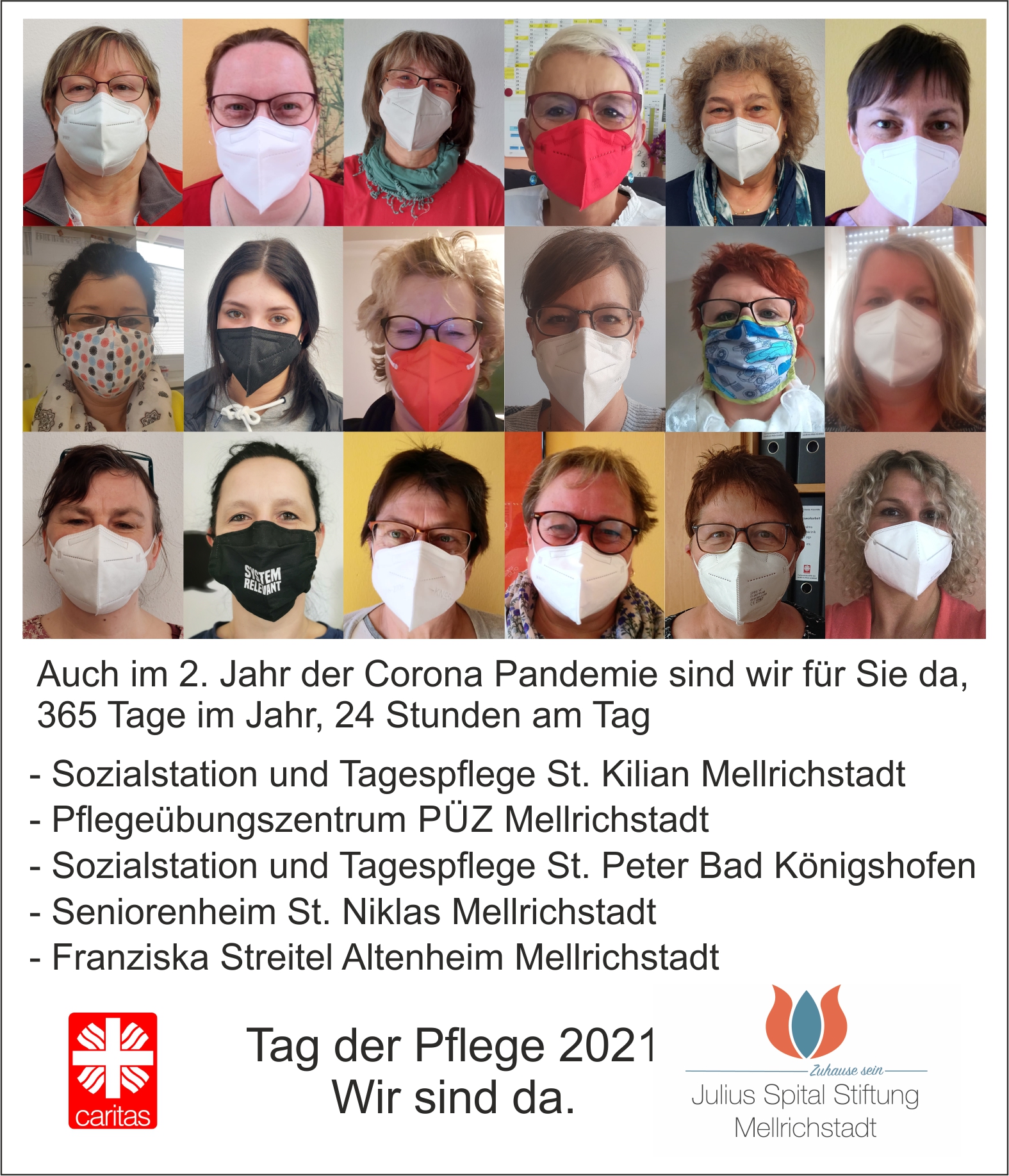 Tag der Pflege Information mit Bilder