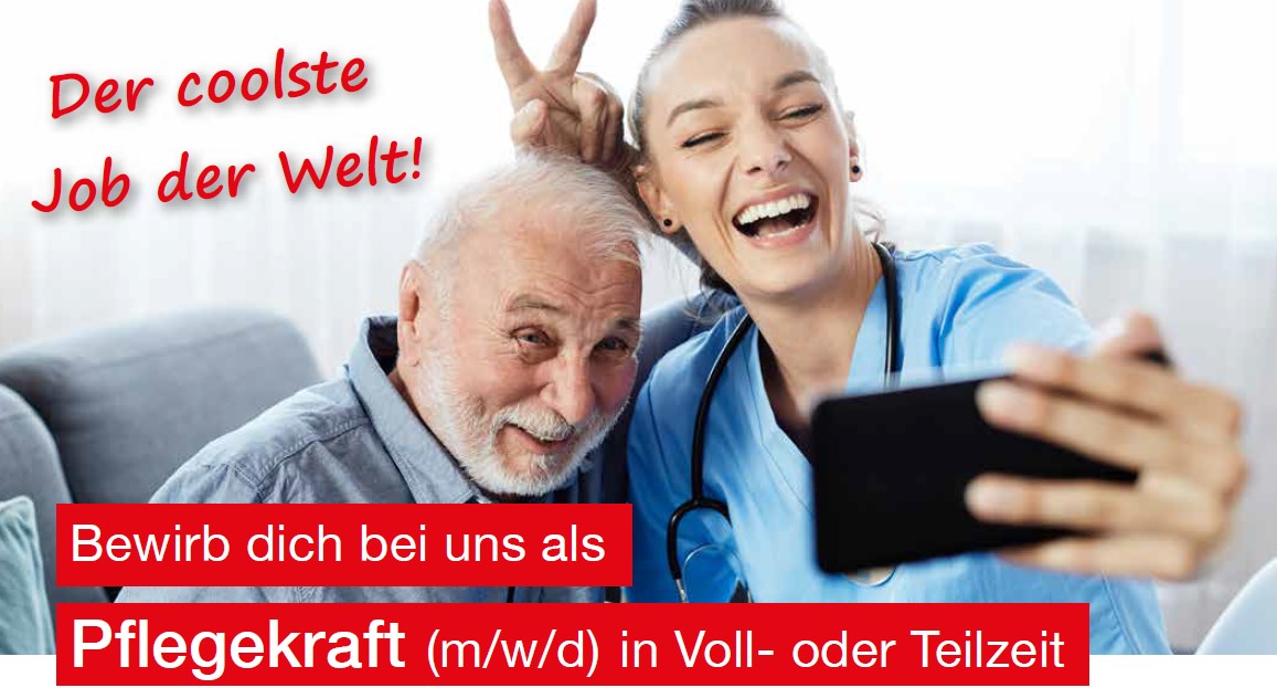 Bewerbung Pflegekraft Oben